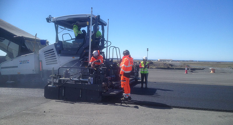 3D paving in the land of fire, ice